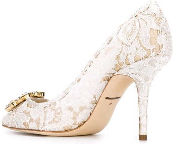 Dolce & Gabbana Belluci pumps Wit