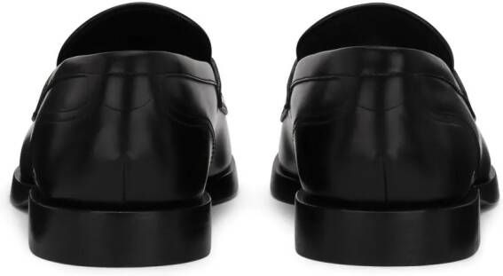 Dolce & Gabbana Bernini loafers met logoplakkaat Zwart