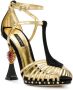 Dolce & Gabbana 105 mm Bette sandalen Zwart - Thumbnail 2
