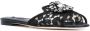 Dolce & Gabbana Bianca embellished flat sandals Zwart - Thumbnail 2