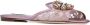 Dolce & Gabbana Rainbow Lace sandalen met broche Roze - Thumbnail 2