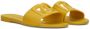 Dolce & Gabbana Bianca slippers met logo Geel - Thumbnail 2