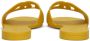 Dolce & Gabbana Bianca slippers met logo Geel - Thumbnail 3