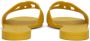 Dolce & Gabbana Bianca slippers met logo Geel - Thumbnail 3