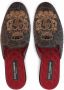 Dolce & Gabbana Bramante pantoffels met luipaardprint Bruin - Thumbnail 4