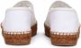 Dolce & Gabbana Broderie anglaise espadrilles Wit - Thumbnail 3