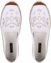 Dolce & Gabbana Broderie anglaise espadrilles Wit - Thumbnail 4