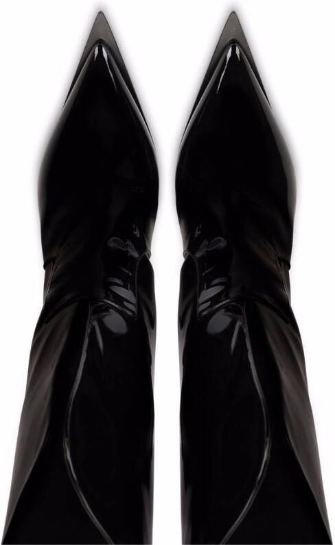 Dolce & Gabbana Cardinale laarzen met split Zwart