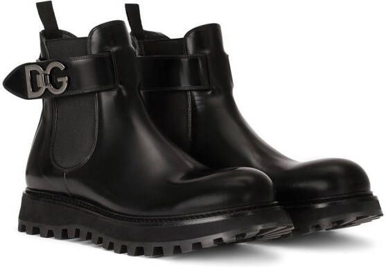 Dolce & Gabbana Chelsea boots Zwart