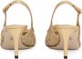 Dolce & Gabbana 60 mm Rainbow slingback pumps Beige - Thumbnail 3
