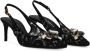 Dolce & Gabbana 60 mm Rainbow Lace slingback pumps Zwart - Thumbnail 2