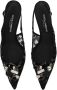 Dolce & Gabbana 60 mm Rainbow Lace slingback pumps Zwart - Thumbnail 4