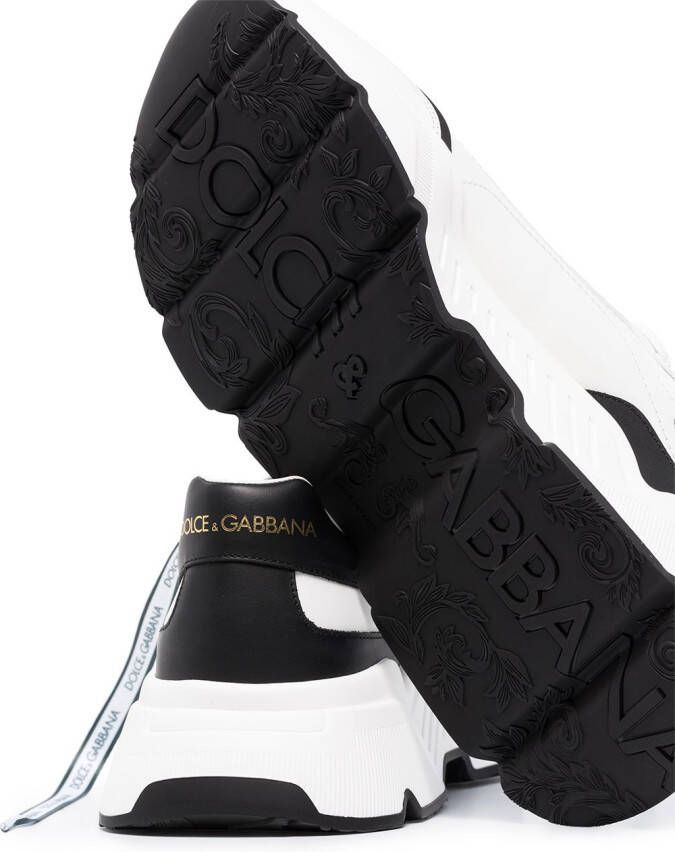 Dolce & Gabbana Day Master leren sneakers Wit