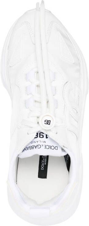 Dolce & Gabbana Daymaster leren sneakers Wit