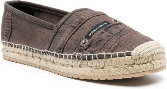 Dolce & Gabbana Denim espadrilles Bruin