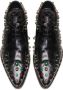 Dolce & Gabbana Derby schoenen met kristal Zwart - Thumbnail 4
