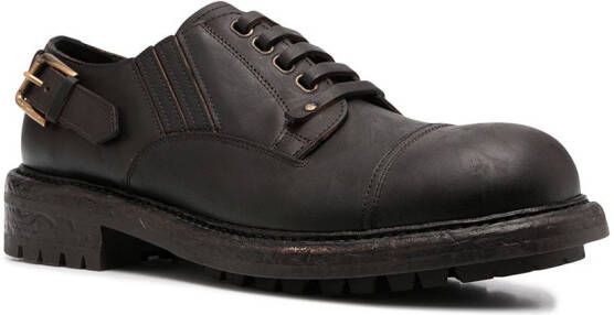 Dolce & Gabbana Derby veterschoenen Bruin