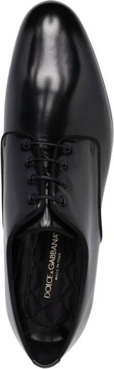 Dolce & Gabbana Derby veterschoenen Zwart