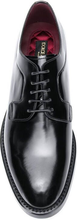 Dolce & Gabbana Derby veterschoenen Zwart