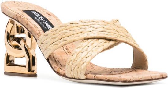 Dolce & Gabbana DG sandalen Beige