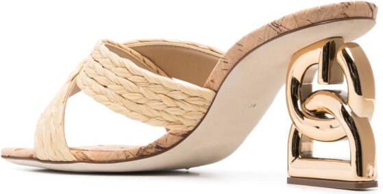 Dolce & Gabbana DG sandalen Beige