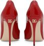 Dolce & Gabbana DG Logo pumps met puntige neus Rood - Thumbnail 2
