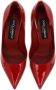 Dolce & Gabbana DG Logo pumps met puntige neus Rood - Thumbnail 4