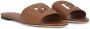 Dolce & Gabbana Leren sandalen met DG-logo Bruin - Thumbnail 2