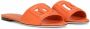 Dolce & Gabbana Leren sandalen met logo Oranje - Thumbnail 2