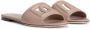 Dolce & Gabbana Leren sandalen met DG-logo Roze - Thumbnail 2