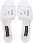 Dolce & Gabbana Leren sandalen met DG-logo Wit - Thumbnail 4