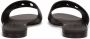 Dolce & Gabbana Leren sandalen met DG-logo Zwart - Thumbnail 3