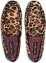 Dolce & Gabbana Erice loafers met luipaardprint Bruin - Thumbnail 4
