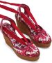 Dolce & Gabbana Espadrilles met print Rood - Thumbnail 4