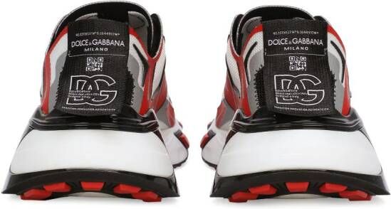 Dolce & Gabbana Fast in Maglina sneakers met logopatch Rood