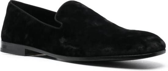 Dolce & Gabbana Leren loafers Zwart