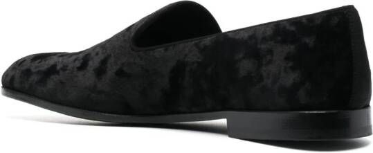 Dolce & Gabbana Leren loafers Zwart