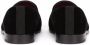 Dolce & Gabbana Fluwelen slippers met logo Zwart - Thumbnail 3