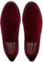 Dolce & Gabbana Fluwelen slippers Rood - Thumbnail 4
