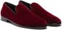 Dolce & Gabbana Fluwelen slippers Rood - Thumbnail 2