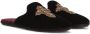 Dolce & Gabbana Fluwelen slippers Zwart - Thumbnail 2