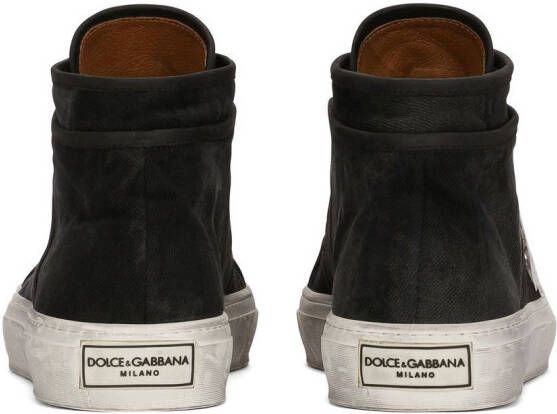 Dolce & Gabbana Mid-top sneakers Zwart