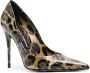 Dolce & Gabbana Icon pumps met luipaardprint Bruin - Thumbnail 2