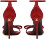 Dolce & Gabbana Keira satijnen sandalen Rood - Thumbnail 3
