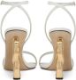 Dolce & Gabbana Keira 105mm DG-heel sandals Wit - Thumbnail 3