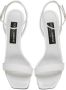 Dolce & Gabbana Keira 105mm DG-heel sandals Wit - Thumbnail 4