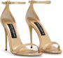 Dolce & Gabbana Keira 105mm leren sandalen Goud - Thumbnail 2