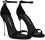 Dolce & Gabbana Keira 105mm leren sandalen Zwart - Thumbnail 2