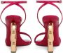 Dolce & Gabbana Keira sandalen met DG-hak Rood - Thumbnail 3