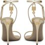 Dolce & Gabbana Keira sandalen met hak Goud - Thumbnail 3